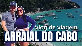 TUDO QUE FIZEMOS EM ARRAIAL DO CABO/RJ - VLOG DE VIAGEM