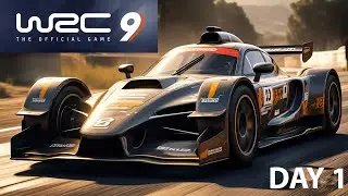 WRC 9 &mdash; Realism on the Edge! First Look, First Drifts, First Mistakes