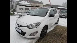 HYUNDAI I20 1.25 '2014 129.000km, vezetett szervizkönyv, gyári fényezés, klíma, tempomat,kihangosító
