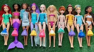 Which Disney Princess Are You ~Doll Review Collection DIY Miniature Ideas for Barbie DIY ASMR Video