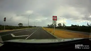 Real Time Driving Indian Ocean Drive Lancelin to Jurien Bay Western Austalia July 2024