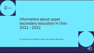 Information to parents - Applying for upper secondary education   information for parents 2021-2022