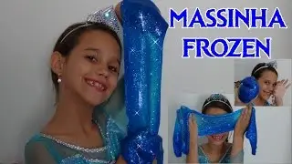 COMO FAZER GELECA COM GLITTER DO FROZEN