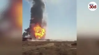 Tanker explosion starts massive fire at Iran-Afghanistan border- News 360 Tv