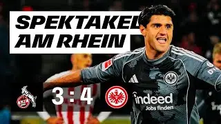 Theate und Dahoud mit Torpremieren | Highlights 1. FC K&ouml;ln - Eintracht Frankfurt