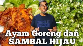 AYAM GORENG DAN SAMBAL HIJAU