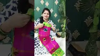 Amazon saree unboxing #shorts#youtubeshorts #sareehaul2023