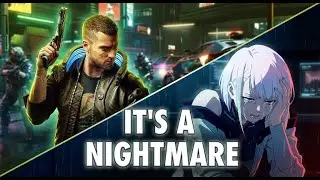 Cyberpunk 2077 is actually DEPRESSING. (Edge runners changed everything) 🌃