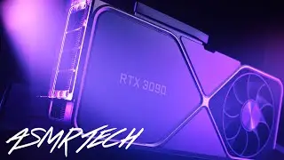 ASMR TECH 8K 👀 Распаковка NVIDIA RTX 3090 Founders Edition!
