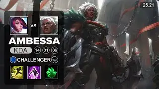 Ambessa vs Fiora Top - KR Challenger - Patch 25.21 Season 15