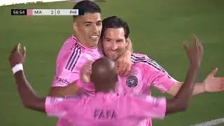Inter Miami CF vs  Philadelphia Union   Full Match Highlight   Messi Makes The Difference!