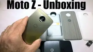 Moto Z - O TOP da Lenovo (Unboxing)