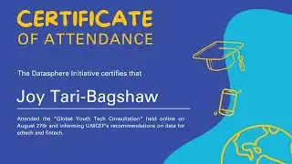 UNICEF &times; Datasphere Global Youth Tech Consultation.💻