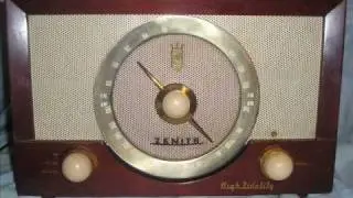 Zenith Y832 Symphonaire 8 Tube AM/FM Radio - Restoration