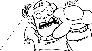 Animation practice. (damned be the faithful fan Anim)