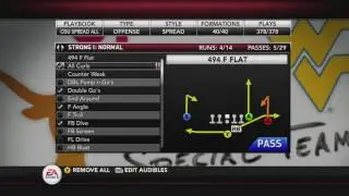 NCAA 14: Wingbone Strong I Split Backs
