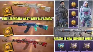 LEGENDARY AK47 ICB WITH ALL COMPLETIONIST & SEASONAL CAMOS NRA CAMO | RETURNING OG BUNDLES CODM 2025
