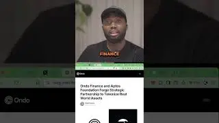 This Is Why I'm Bullish on APTOS, Just Like BlackRock-Backed ONDO Token