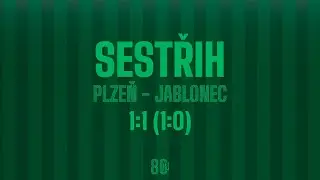 SESTŘIH: FC Viktoria Plzeň - FK Jablonec 1:1 (1:0)