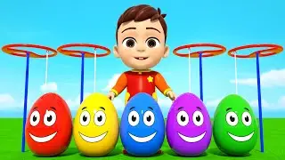 Surprise Eggs Kids Songs | ZooLoo Kids | Nursery Rhymes