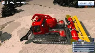 Ski Region Simulator 2012 &bull; Spring grooming (pistenbullyplay)