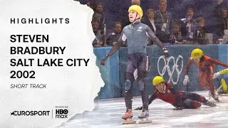 JO SALT LAKE CITY 2002 - L&Eacute;GENDAIRE ! La m&eacute;daille d&rsquo;or SURPRISE de Steven Bradbury en short-track