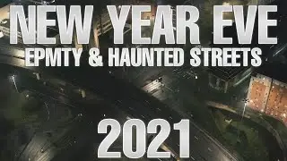 #lockdown New Year Eve 2021- Empty & Haunted Streets - 4K Drone Footage