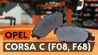Wie OPEL CORSA C (F08, F68) Bremsbeläge vorne / Bremsklötze vorne wechseln [AUTODOC TUTORIAL]