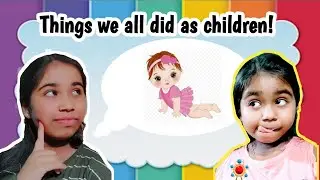 Things we all did in our childhood || Memories || relatable sketch comedy