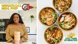 MEAL PREPPING FOR WEIGHT LOSS - SAVE MONEY & TIME!