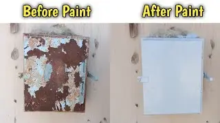 Old Electrical Panel Box Paint | Our Work Vlogs