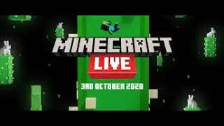 Minecraft LIVE 2020 Watch Along - Cave And Cliffs Update revealed! Reaction, Analysis and Coverage