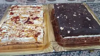 2كيكات باردين بمذاقات مختلفة🥧في قمة الروعة 🥰❤️