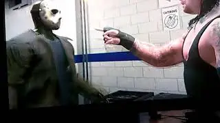 Undertaker get into a fight with Jason backstage brawl!