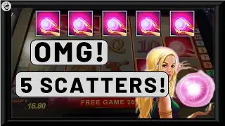 😮 5 Scatters On Lucky Lady Charms 😲 &pound;2 Stake Casino Slots - What Will It Pay?
