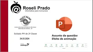 🚩PowerPoint   Efeito de Anima&ccedil;&atilde;o