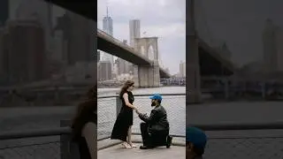Proposal in New York #engagement #proposal