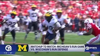 Sherrone Moore talks importance of Michigan's rushing attack leading into game vs. Wisconsin