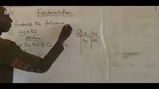 How to Factorise an expression