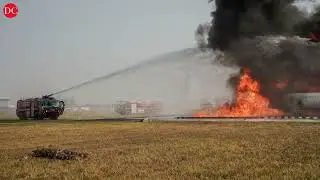 Lucknow airport conducts mock drill to test emergency response capabilities