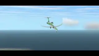 Archipelago Air 577 - Incident Animation + Crash Animation (fictional)