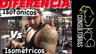 DIFERENCIA EJERCICIOS ISOTONICOS VS ISOMETRICOS ( isometria )