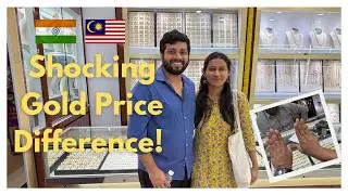 Buying Gold in Malaysia 🇲🇾 on Dussehra | Dubai-Malaysia-India Price Comparison | Making Charges