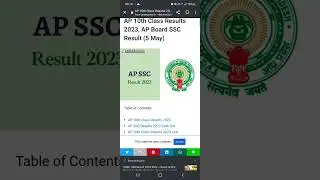 ap 10th class results date released may 5th @4pm