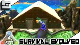 ARK: Survival Evolved - BIG BASE BUILD BEGINNINGS! S3E54 ( Gameplay )