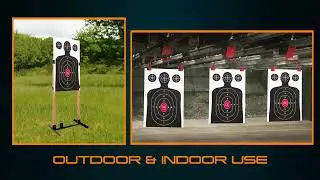 Paper Shooting Target for Gun Range