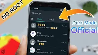 WhatsApp Dark Mode Without Root Official On Any Android