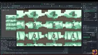 Procedural Level Generation for my platformer game made in Godot 4