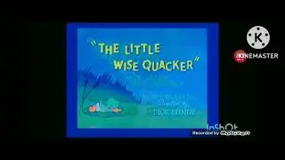 THE LITTLE WISE QUACKER 1952 INTRO AND ENDING MOBIZEN VERSION