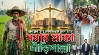 চুপি চুপি ভোট হবেনা,  ভোট হবেনা রাতে | সবার মার্কায় এবার দাঁড়িপাল্লা | Voice of Mimbor
